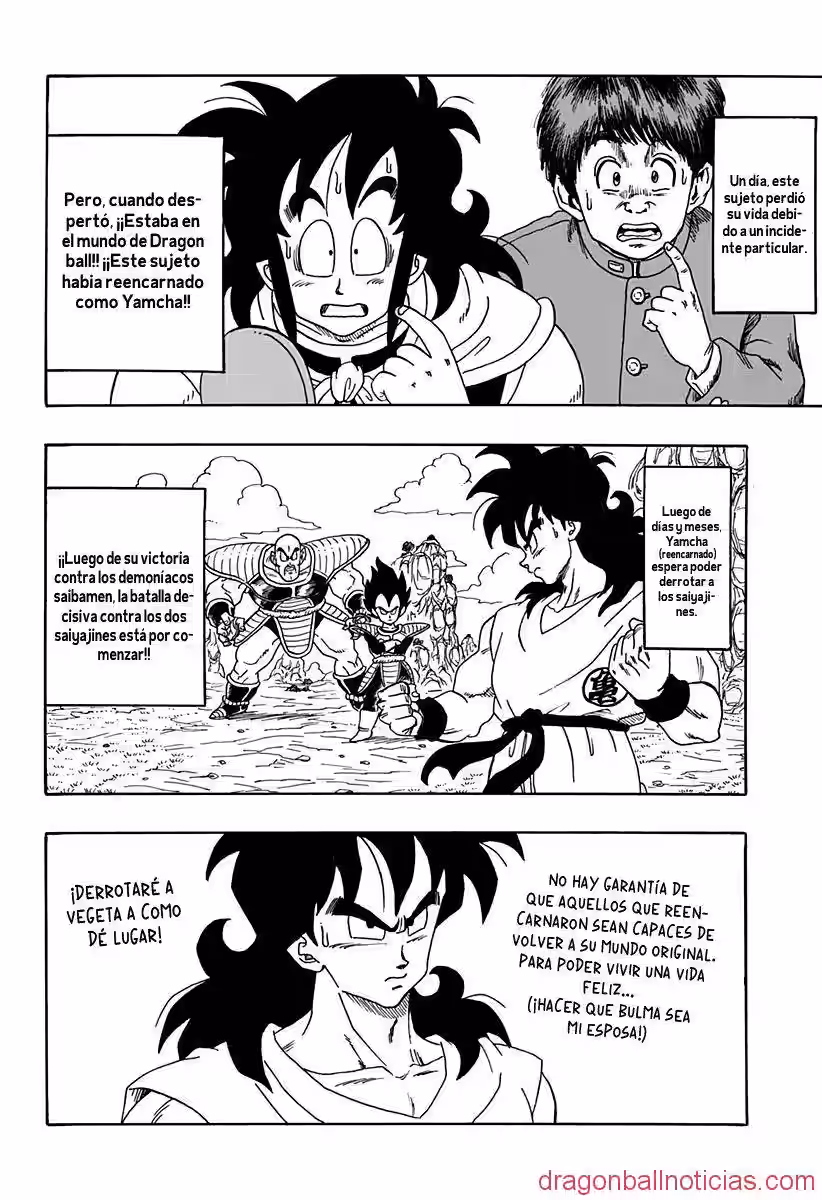 Dragon Ball Gaiden: Reencarnarse como Yamcha Manga 2 Español/English
