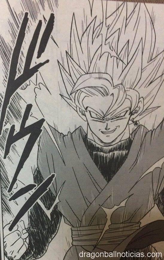 Filtraciones Dragon Ball Super Manga 19: Black se transforma en Super Saiyajin (dorado)