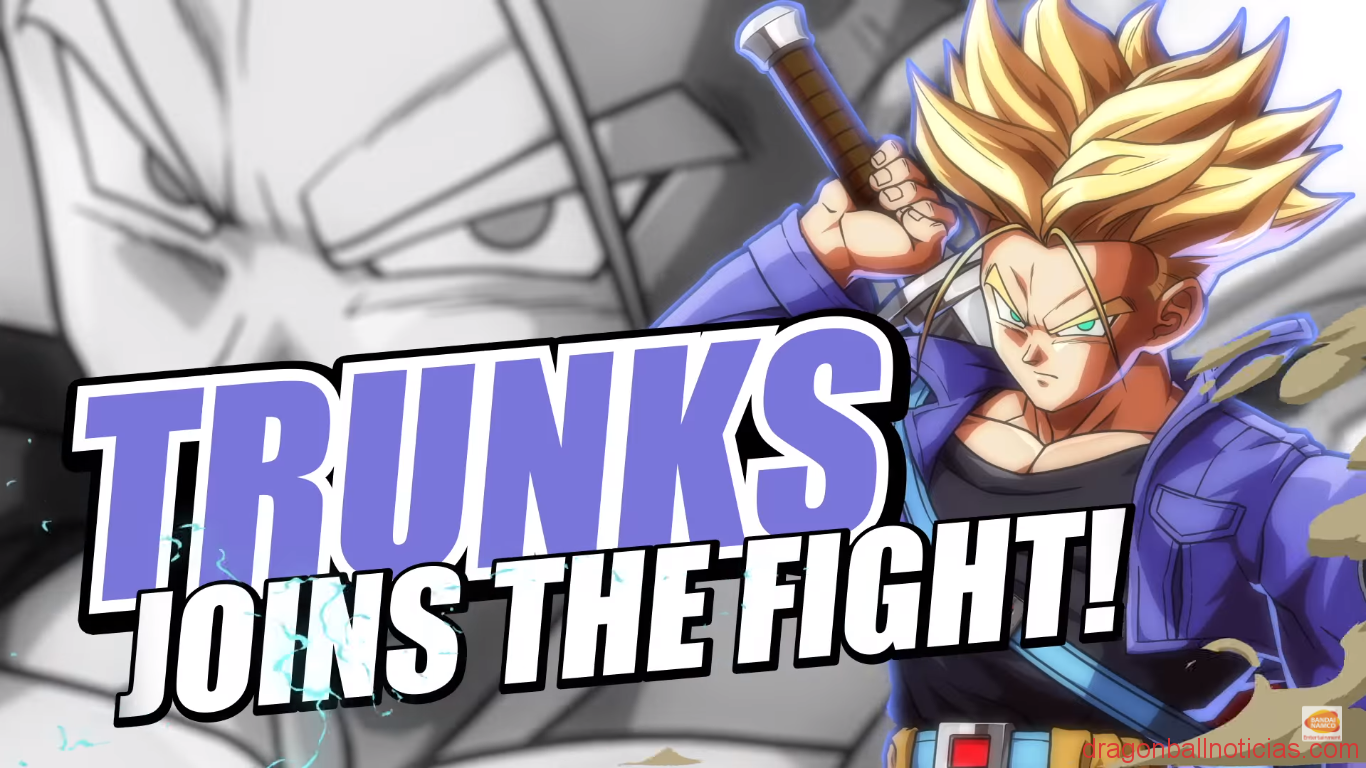 Dragon Ball FighterZ tráiler de Trunks del Futuro