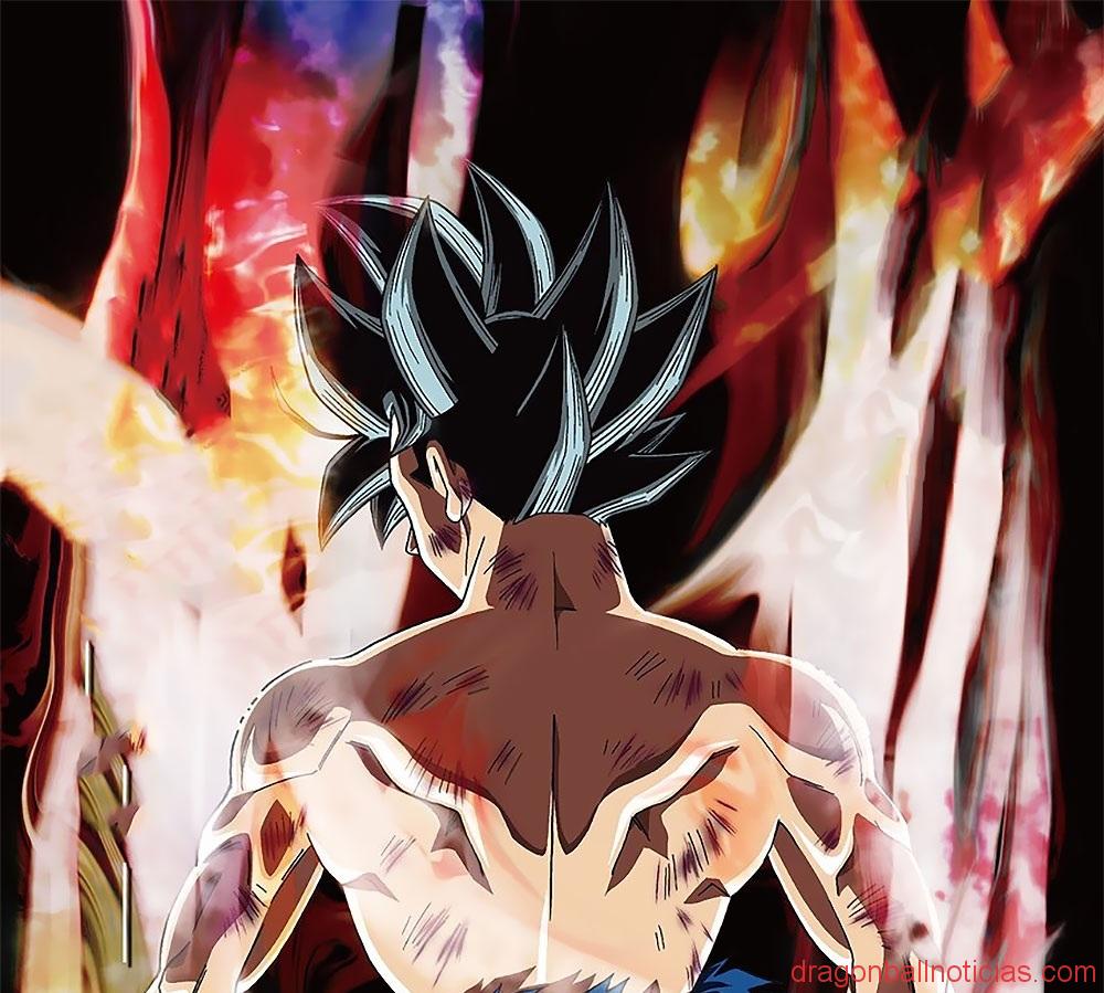 Imagen frontal de la nueva transformación de Goku en el Torneo del Poder