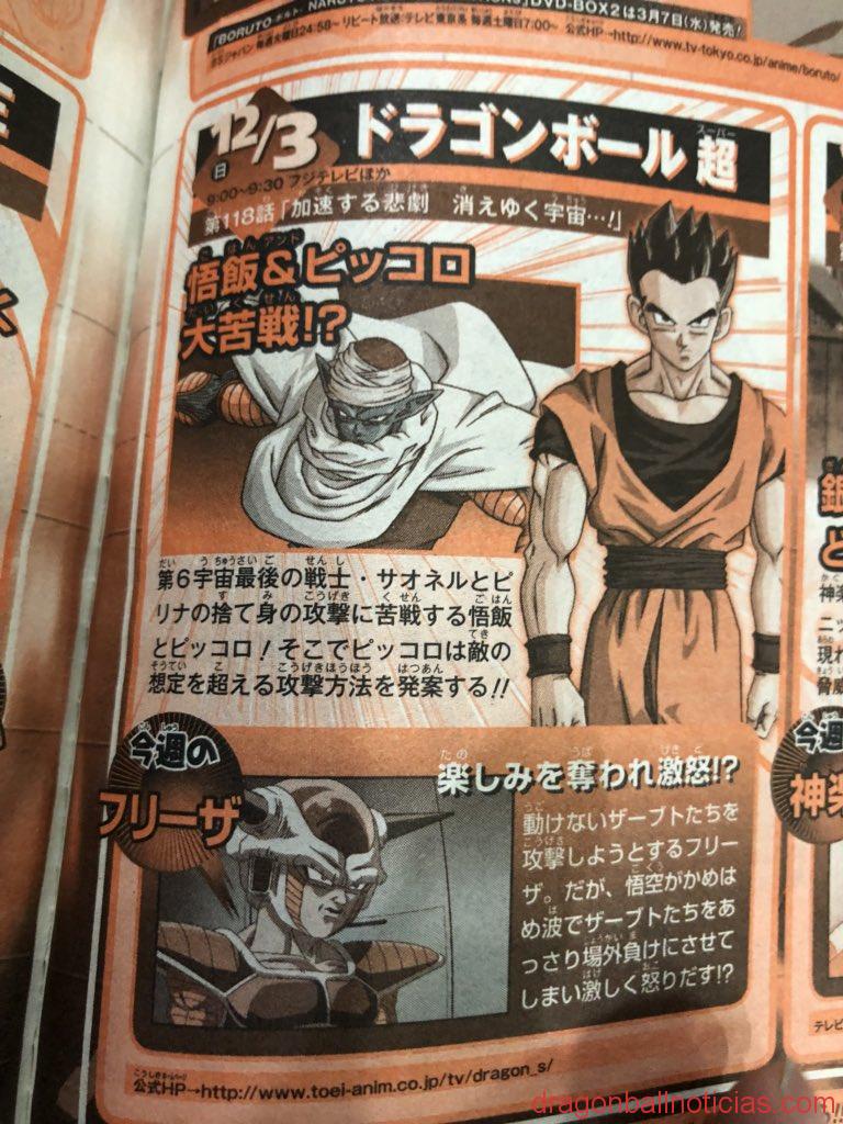 capítulo 118 de Dragon Ball Super