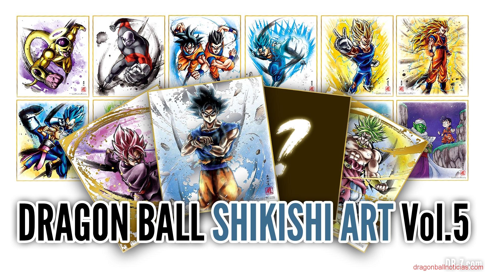 Shikishi Art Dragon Ball Vol 5 es anunciado