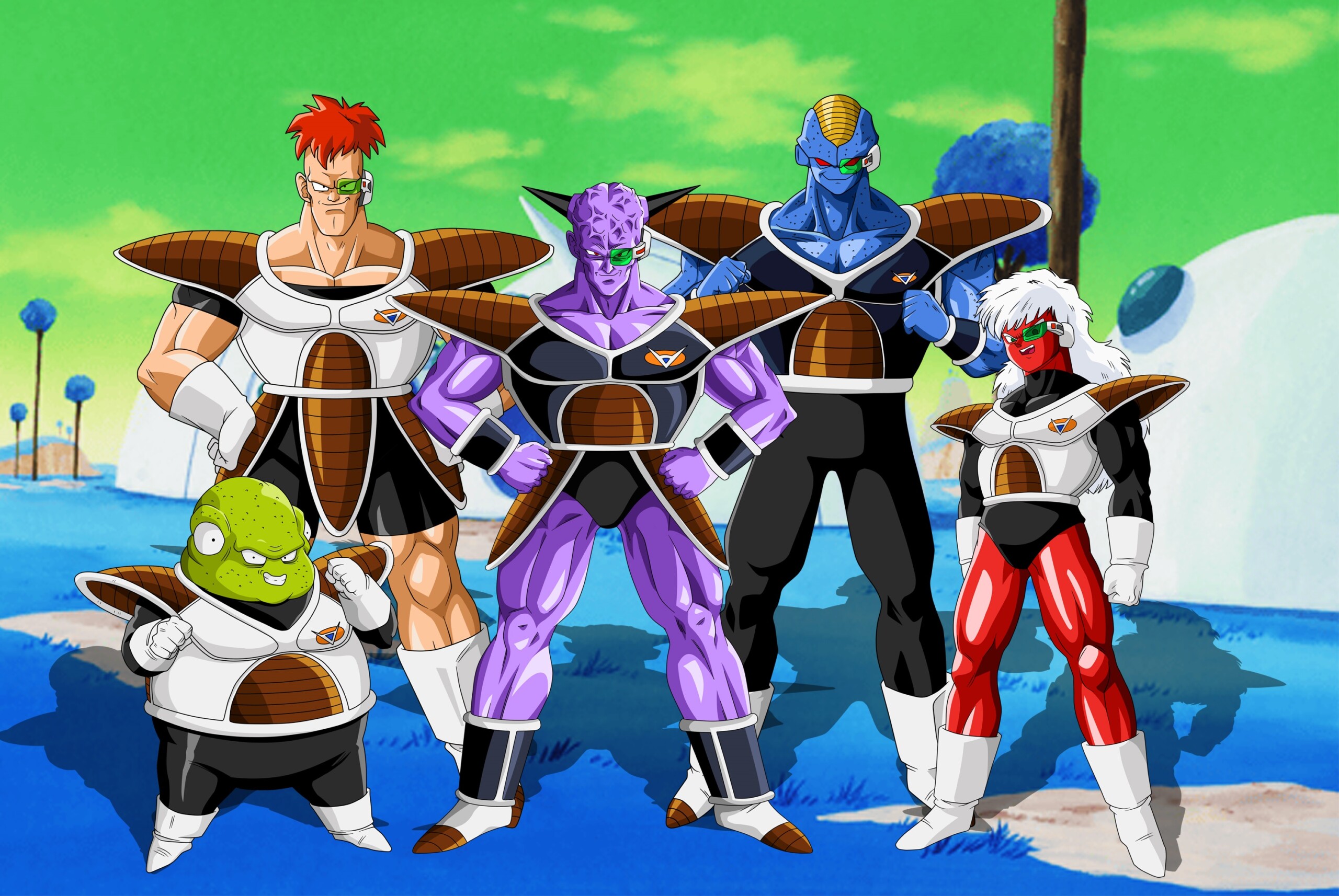 fuerzas especiales Ginyu