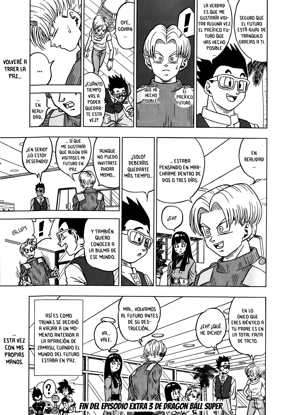 Gohan y Trunks Futuro Saga Black Goku