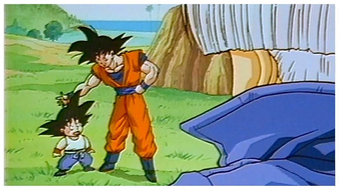 El día en que Goku adulto viajó al pasado para conocer a Goku niño