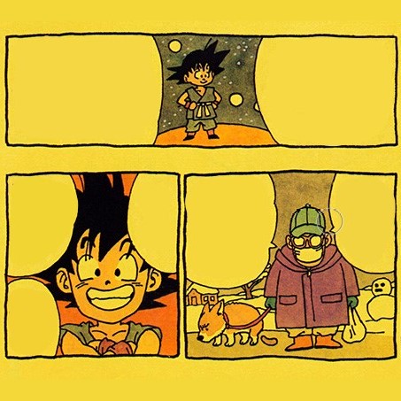 manga de Dragon Ball GT de Toriyama